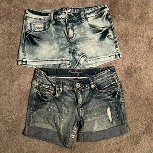 2 pairs of shorts size 9/10